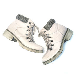 MOSSIMO Womens Lace up Hiking Combat Boots 9